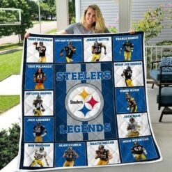 Pittsburgh Steelers Quilt Blanket Quilt B21