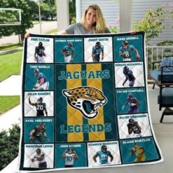Jacksonville Jaguars Lover Blanket Quilt B21
