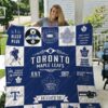 Toronto Maple Leafs Quilt Blanket B23