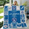 Los Angeles Dodgers Blanket Quilt 3 B23