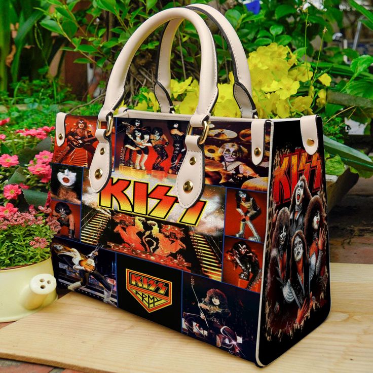 Kiss Band Lover Leather Bag B23
