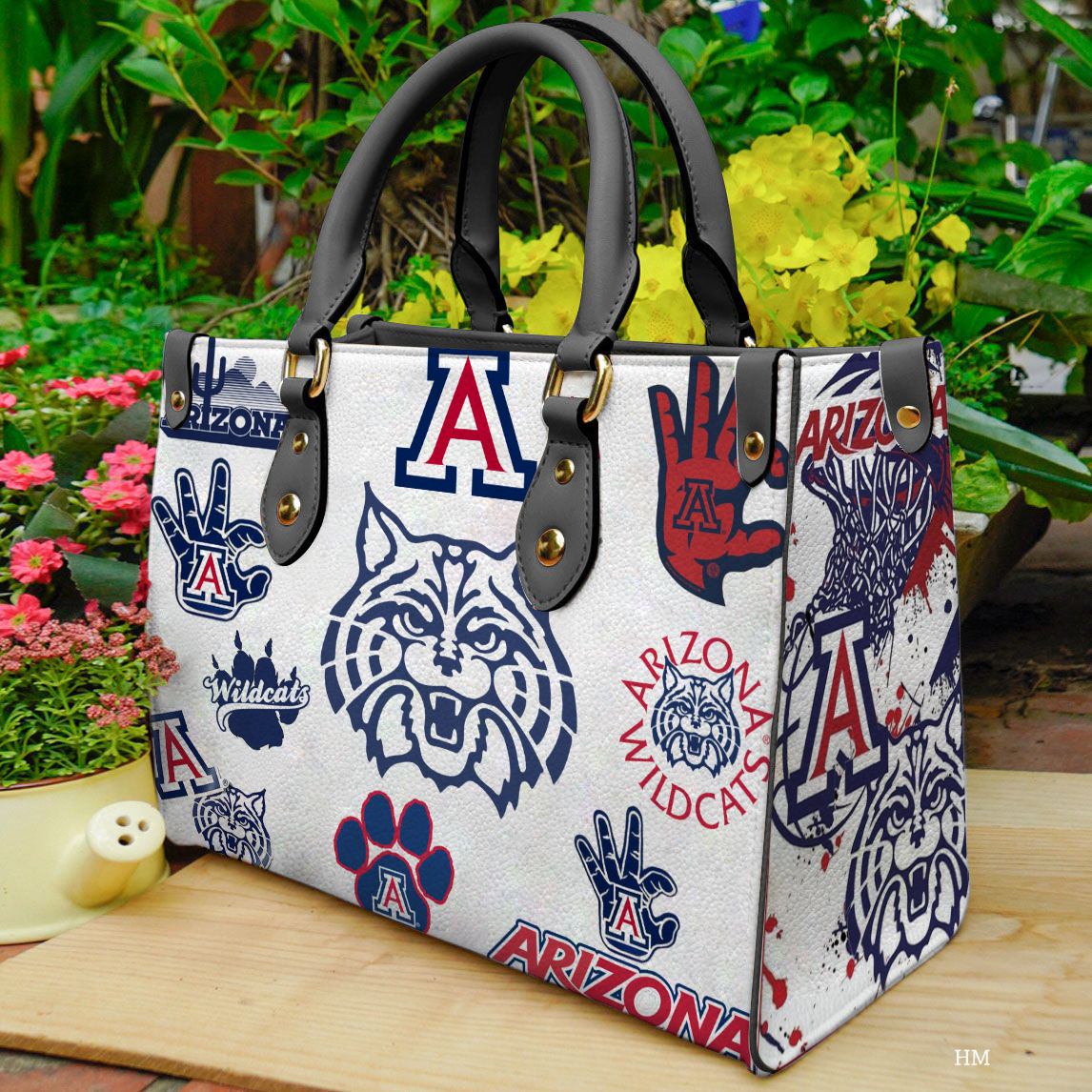 Arizona Wildcats 1 Leather HandBag B22