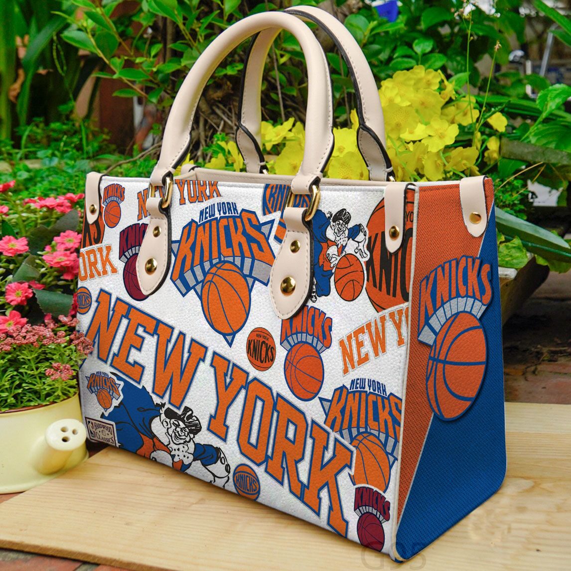 New York Knicks Leather Bag B21