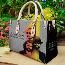 Bee Gees Leather Hand Bag B23