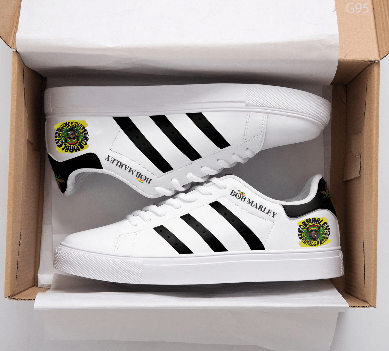 Bob Marley B01 Stan Smith Shoes B22