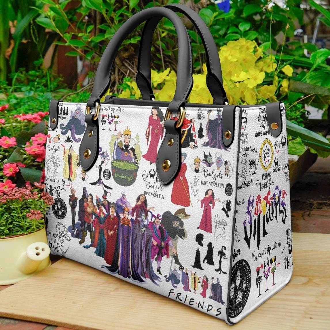 Disney Villains Hand Leather Bag B21
