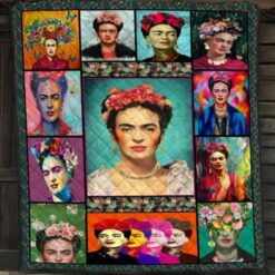Frida Kahlo 4 Quilt Blanket Quilt B22