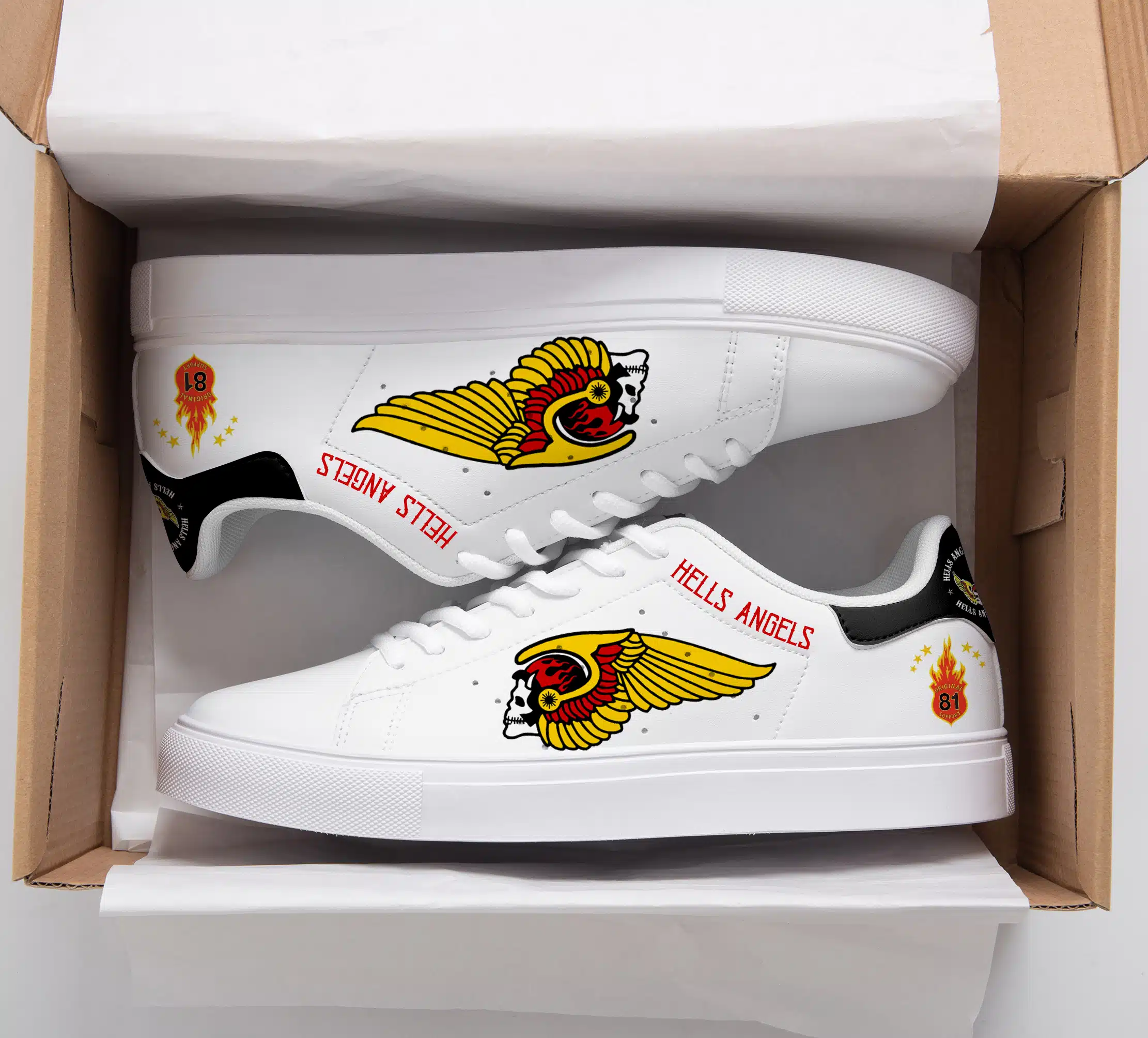 Hells Angels Stan Smith New Shoes B21