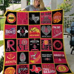 Houston Rockets Blanket Quilt B23