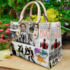 Huey Lewis and the News Leather HandBag B22
