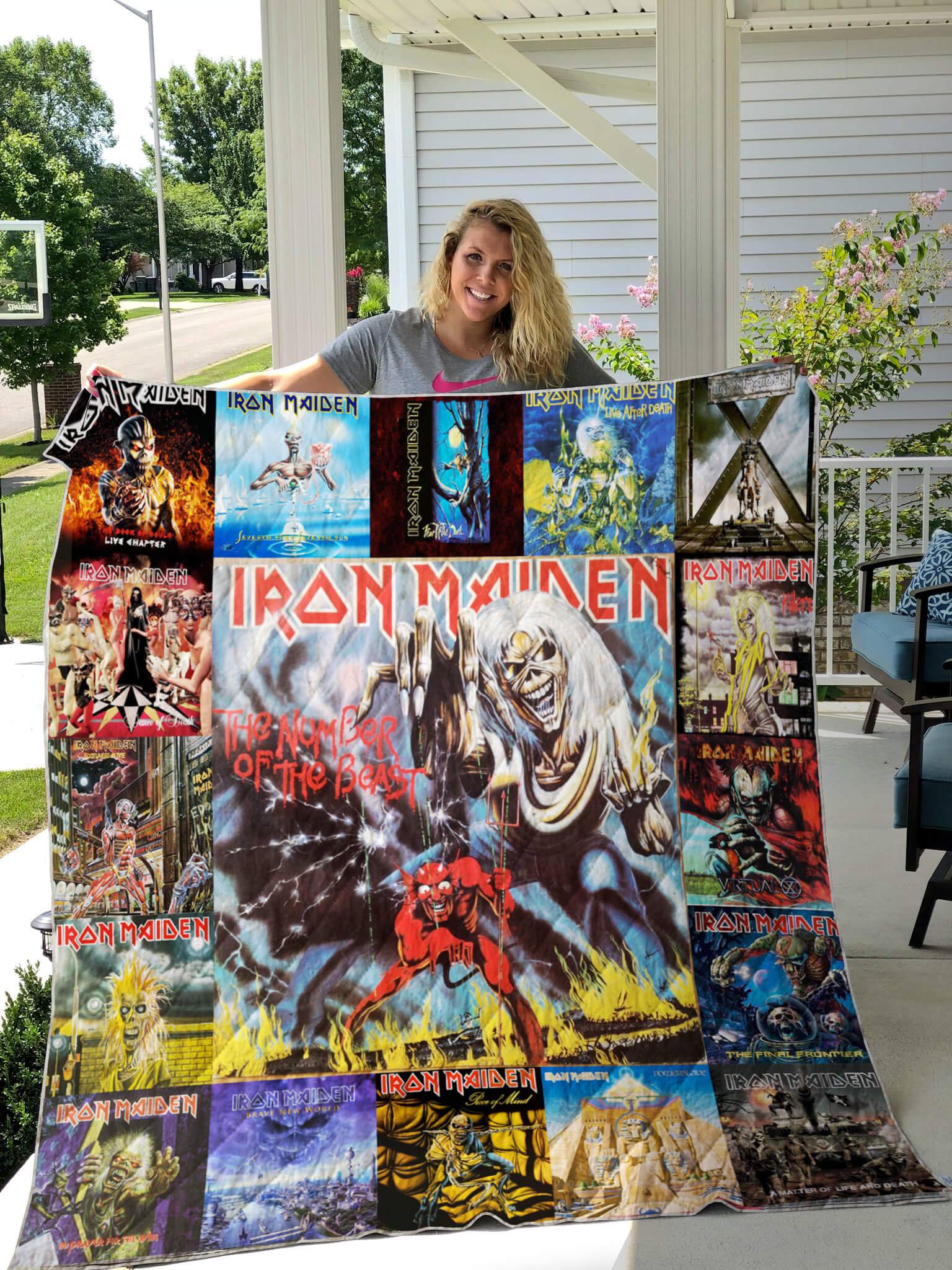 Iron Maiden Blanket Quilt B21
