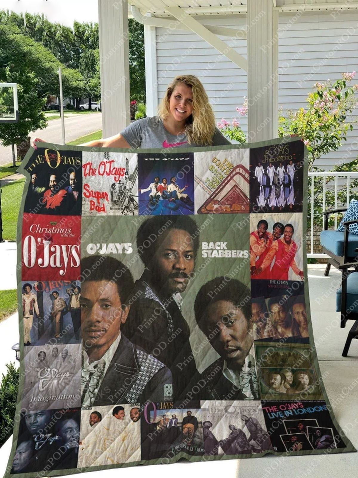 The O’Jays Blanket Quilt B21