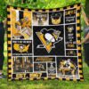 Pittsburgh Penguins 3g Blanket Quilt B23