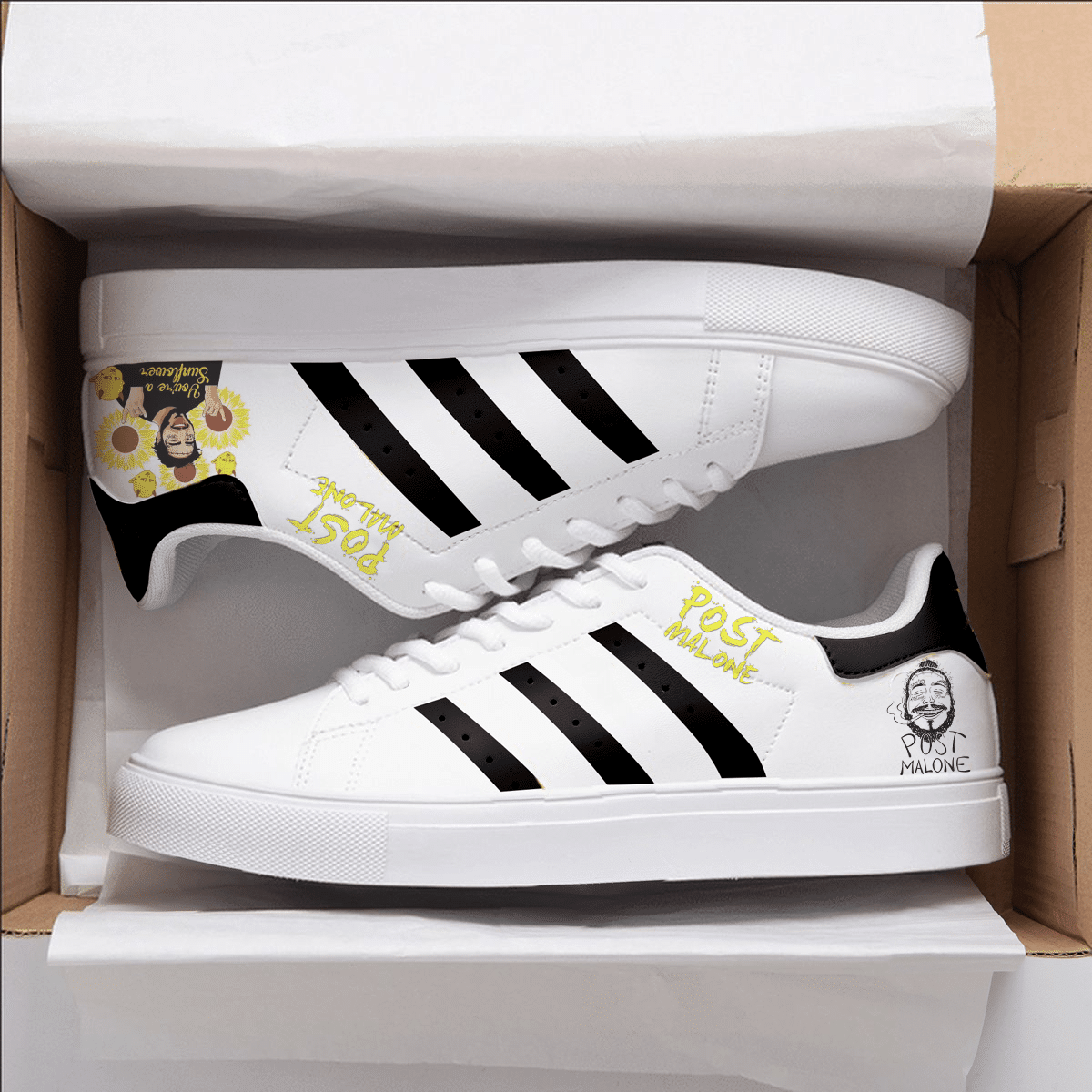Post Malone 1 Stan Smith Shoes B22