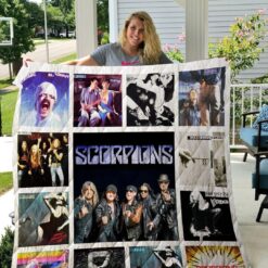 Scorpions band 5 Blanket Quilt B22