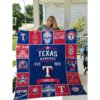 Texas Rangers Blanket Quilt B23