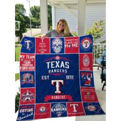 Texas Rangers Blanket Quilt B23