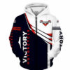Victory Motorcycle  Zip Hoodie 3D B23