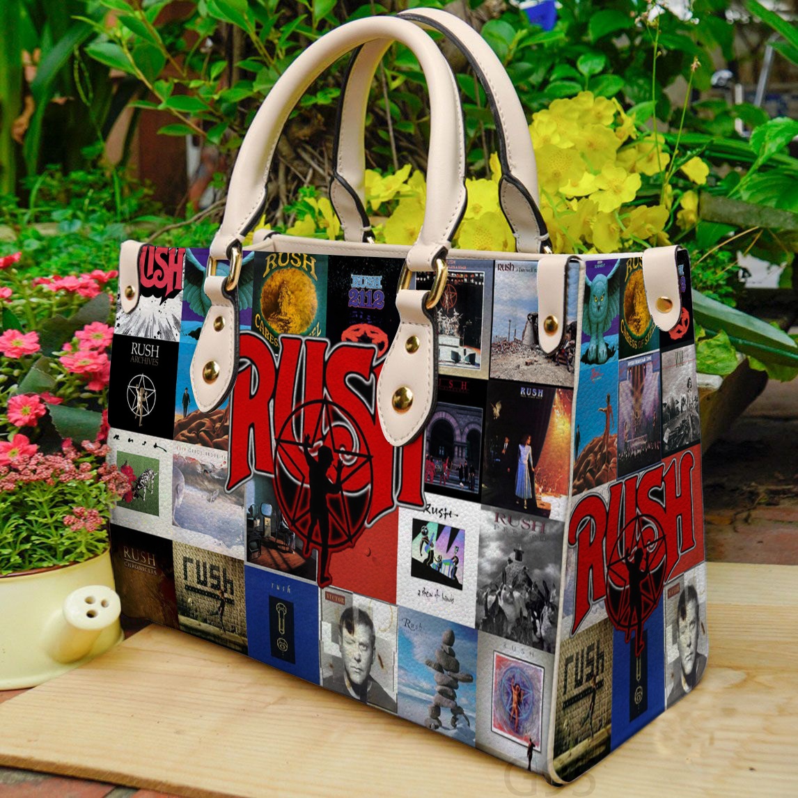 Rush Lover Band Leather Bag B23