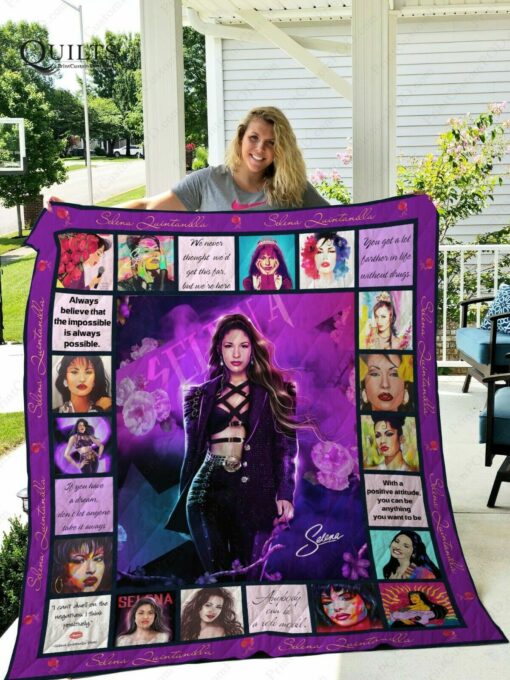Selena Quintanilla Blanket Quilt B23