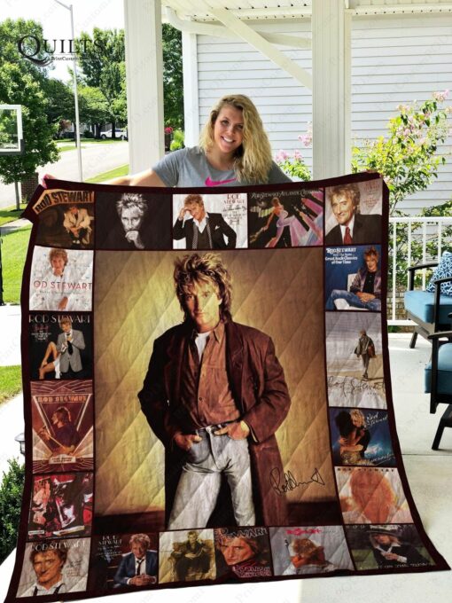 Rod Stewart Blanket Quilt B23