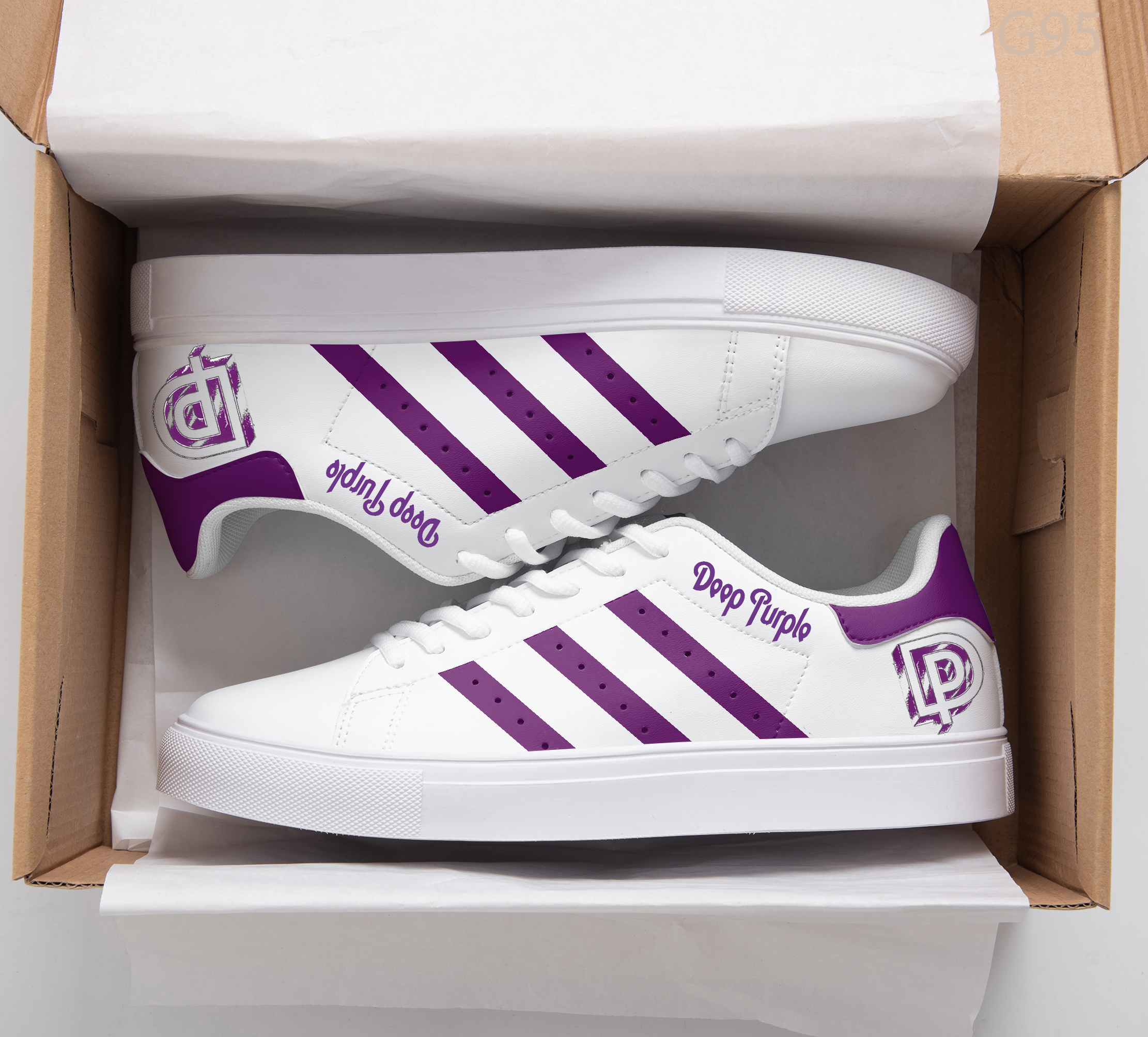 Deep Purple 1 Stan Smith Shoes B22