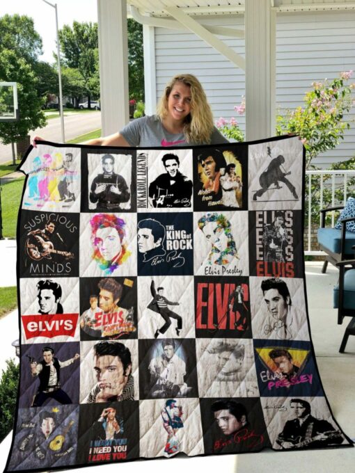 Elvis Presley Quilt Blanket Quilt B23