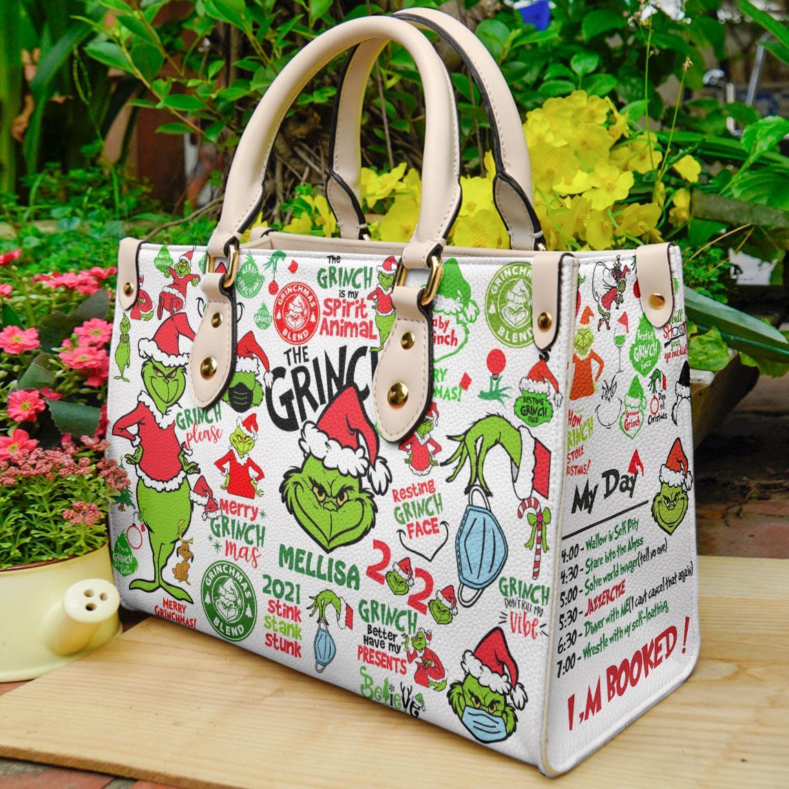 The Grinch 1 Lover Leather Bag B23