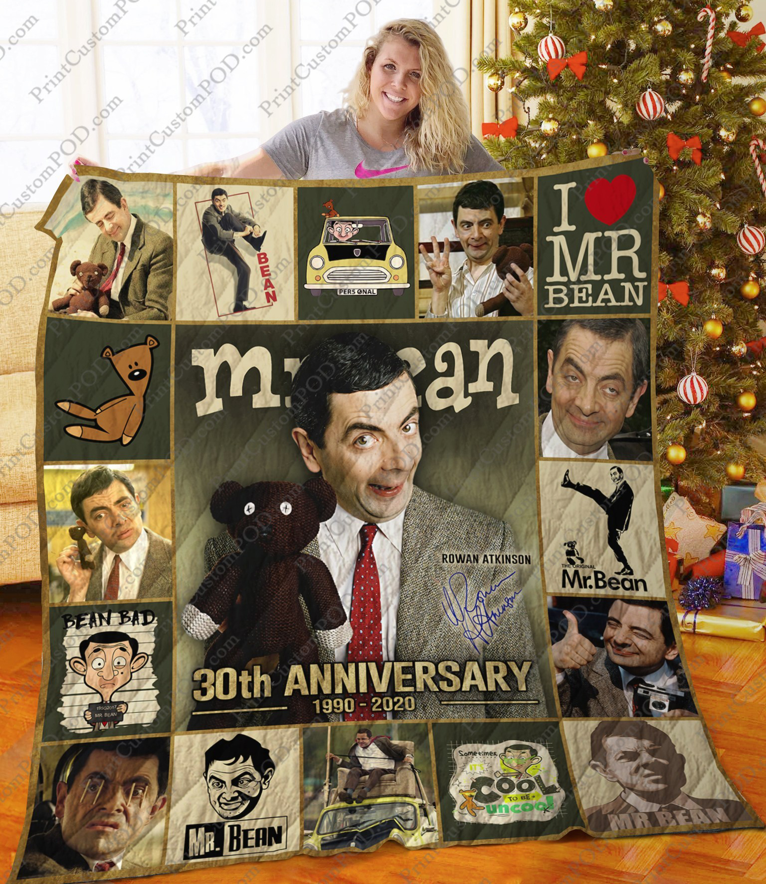 Mr Bean Blanket Quilt B23