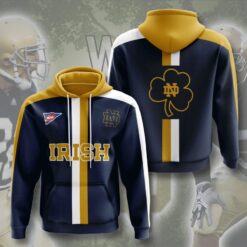 Notre Dame Fighting Irish Hoodie 3D B23