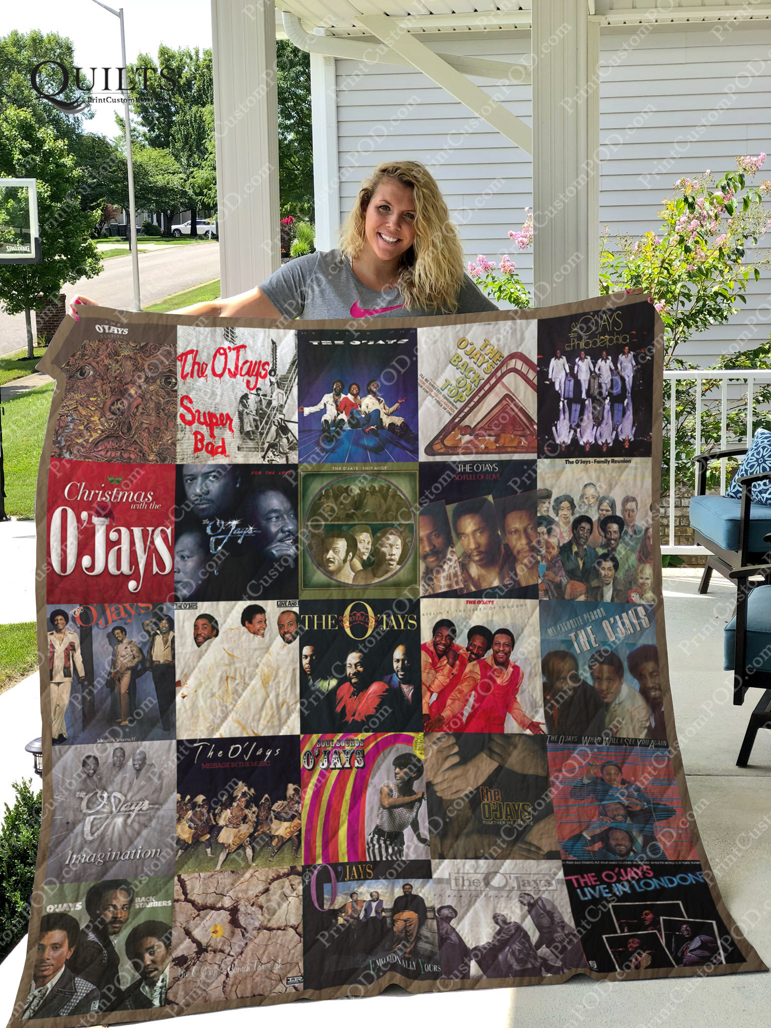The O’Jays Blanket Quilt B21
