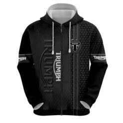 Triumph  Hoodie 3D Zip  B23
