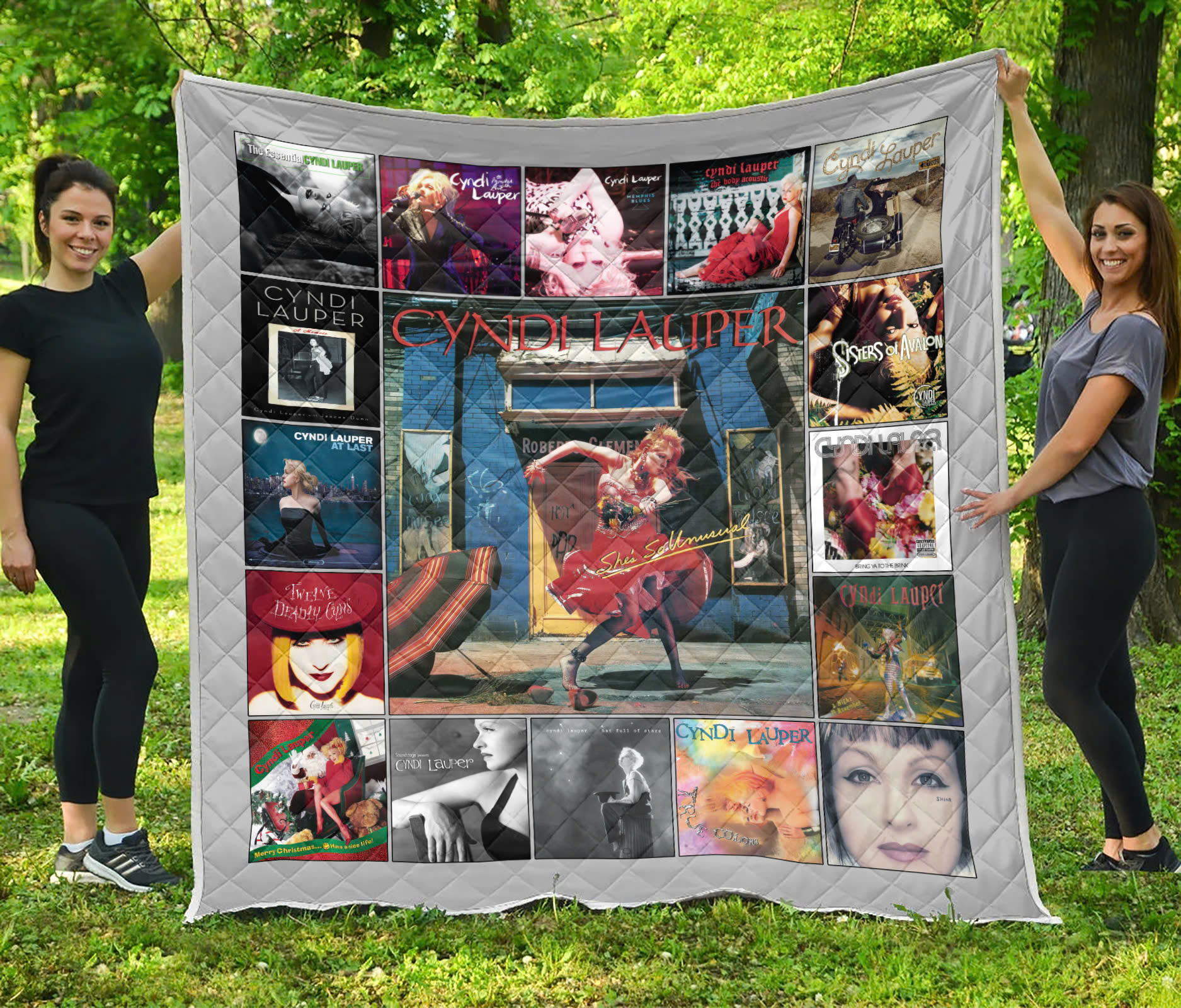 Cyndi Lauper Blanket Quilt B23