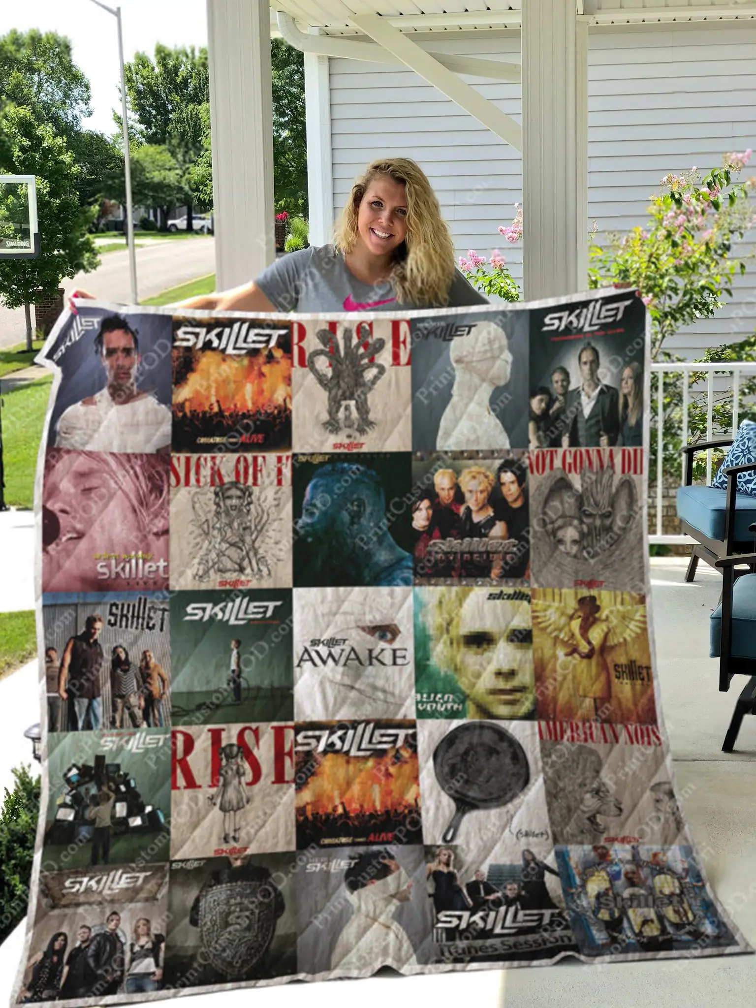Skillet Quilt Blanket Quilt B23