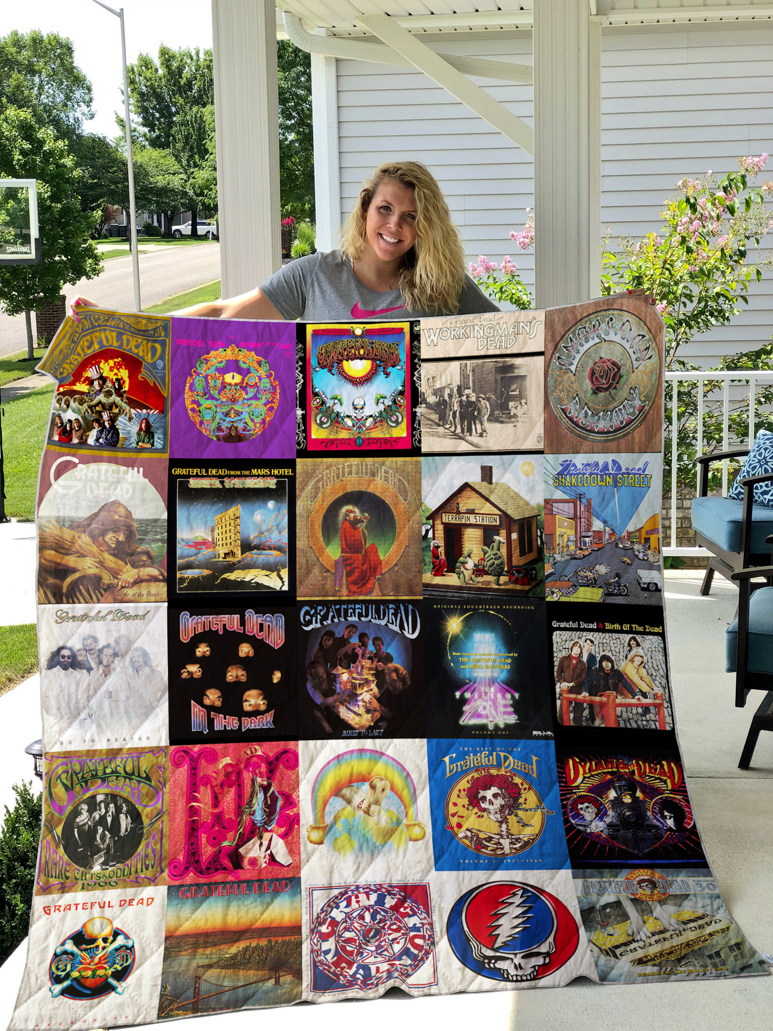 Grateful Dead a0 Blanket Quilt B21