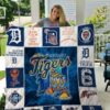 Detroit Tigers Blanket Quilt B23