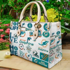 Miami Dolphins 4 Leather Bag B21