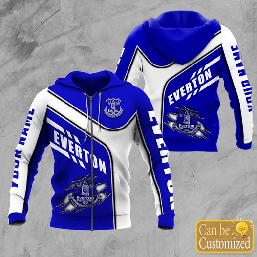 Everton Hoodie Zip B23