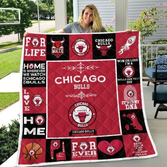 Chicago Bulls Blanket Quilt B21