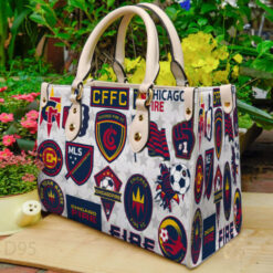 Chicago Fire Leather Hand Bag B23
