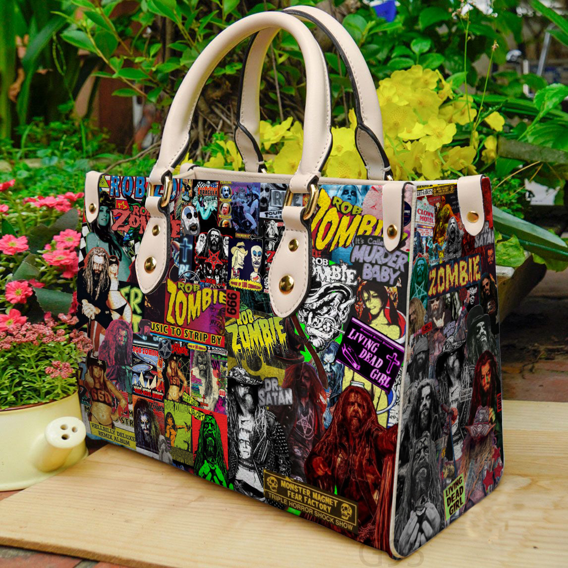 Rob Zombie Leather Bag B23