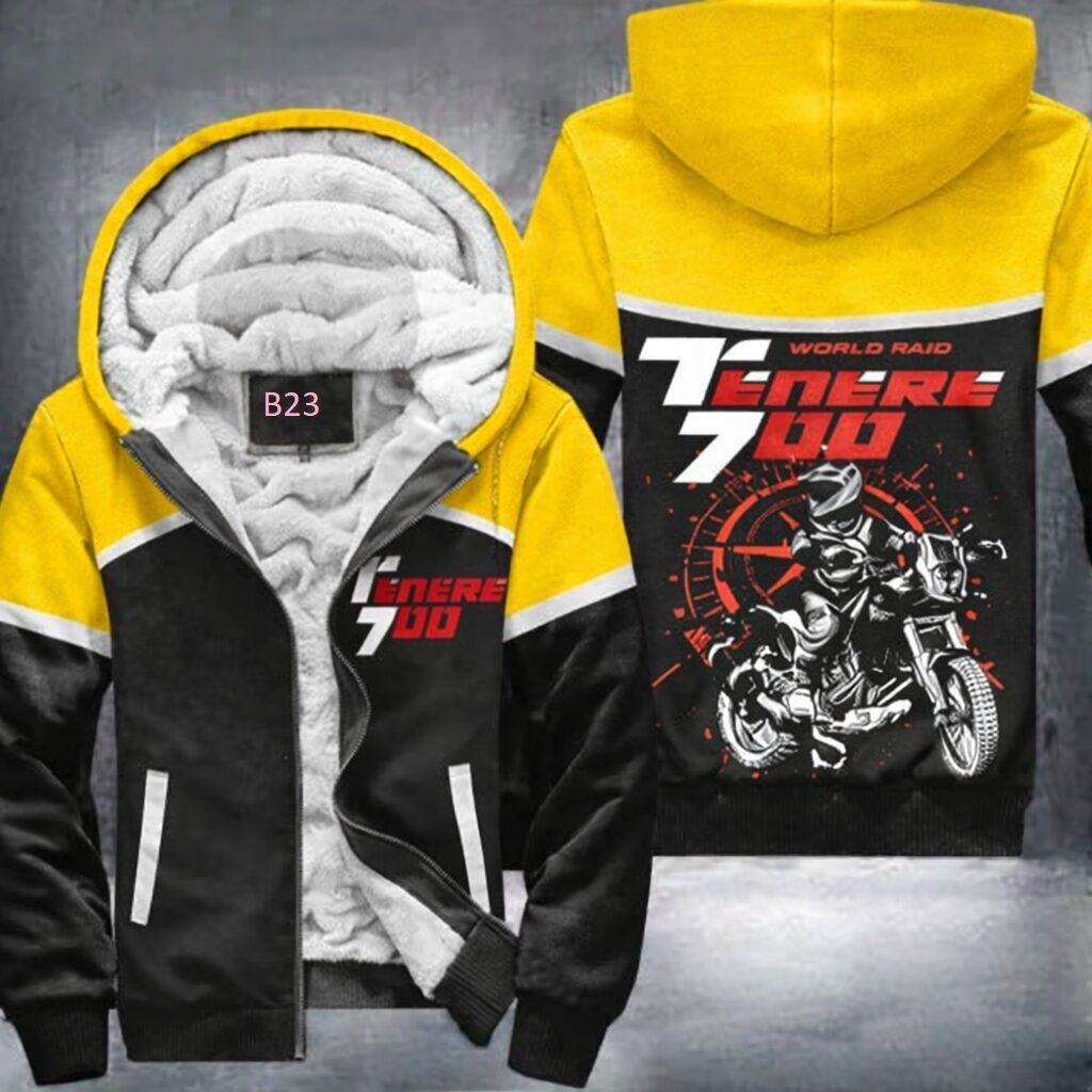 Yamaha Tenere 700 Fleece Jacket 3D B23