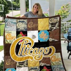 Chicago Band Quilt Blanket Quilt B23