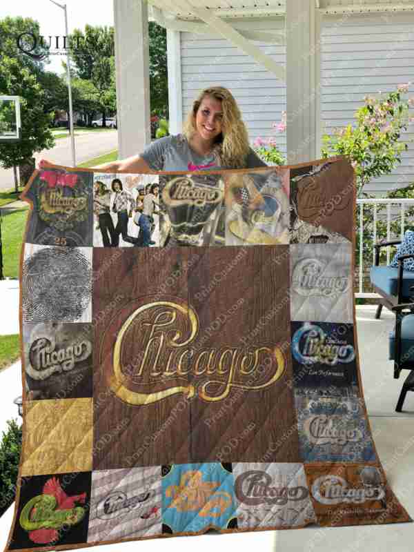 Chicago Band Quilt Blanket Quilt B23