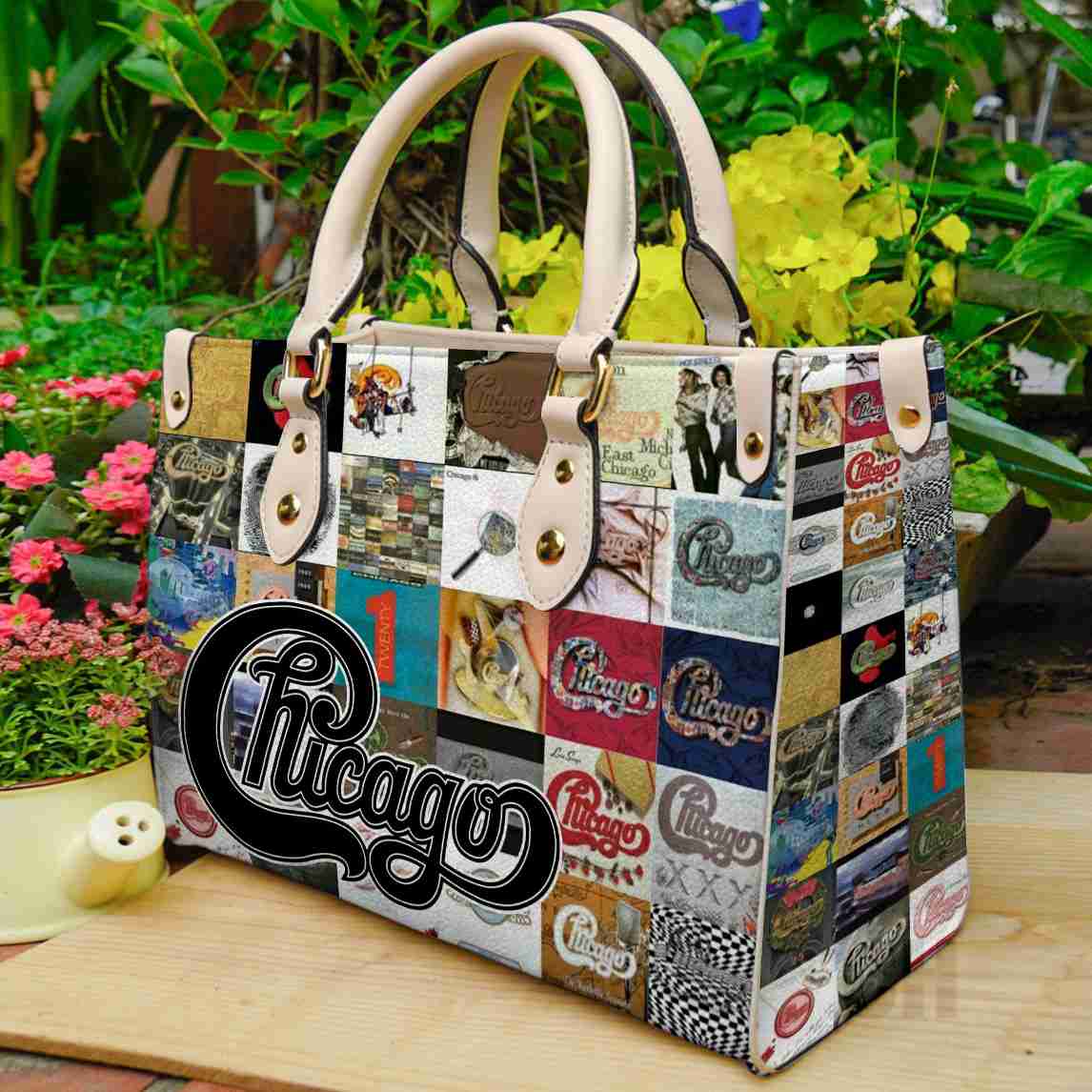 Chicago Band Leather Bag B23