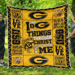 Grambling State Tigers Blanket Quilt  B23
