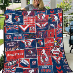 Sydney Roosters Blanket Quilt B23