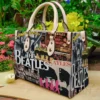 The Beatles 4 Lover Leather HandBag B22