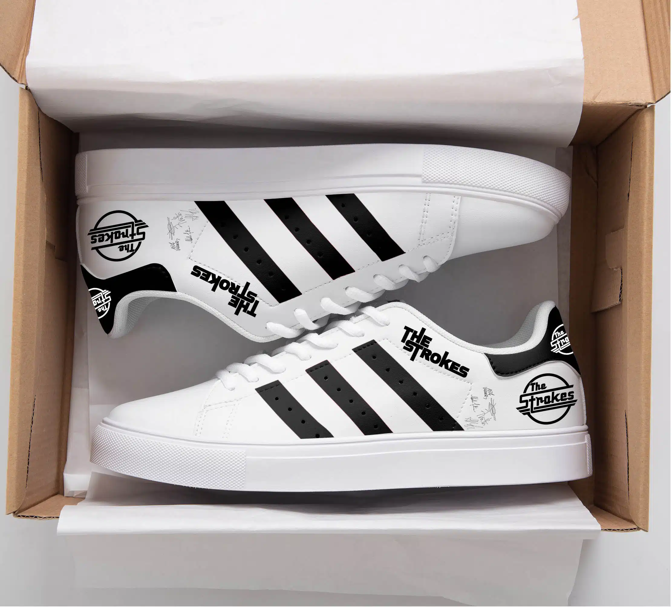 The Strokes 4 Stan Smith Shoes B22