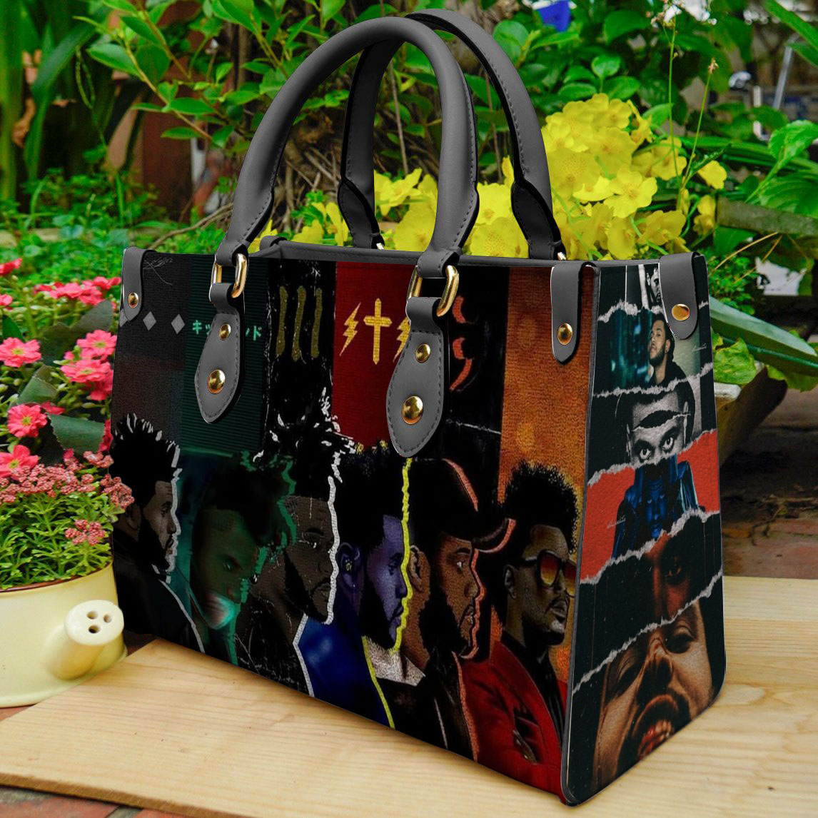 The Weeknd 2 Lover Leather HandBag B22